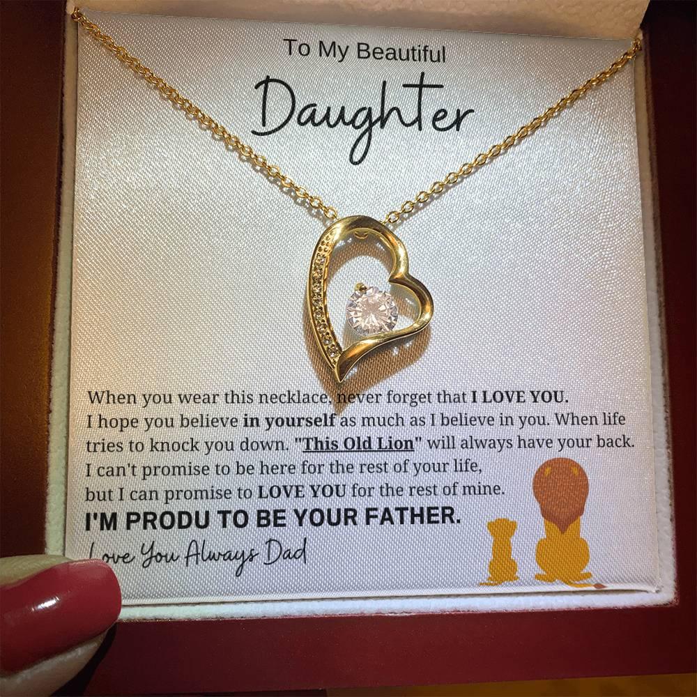 (Almost Sold Out) To My Beautiful Daughter, I'm Proud To Be Your Father