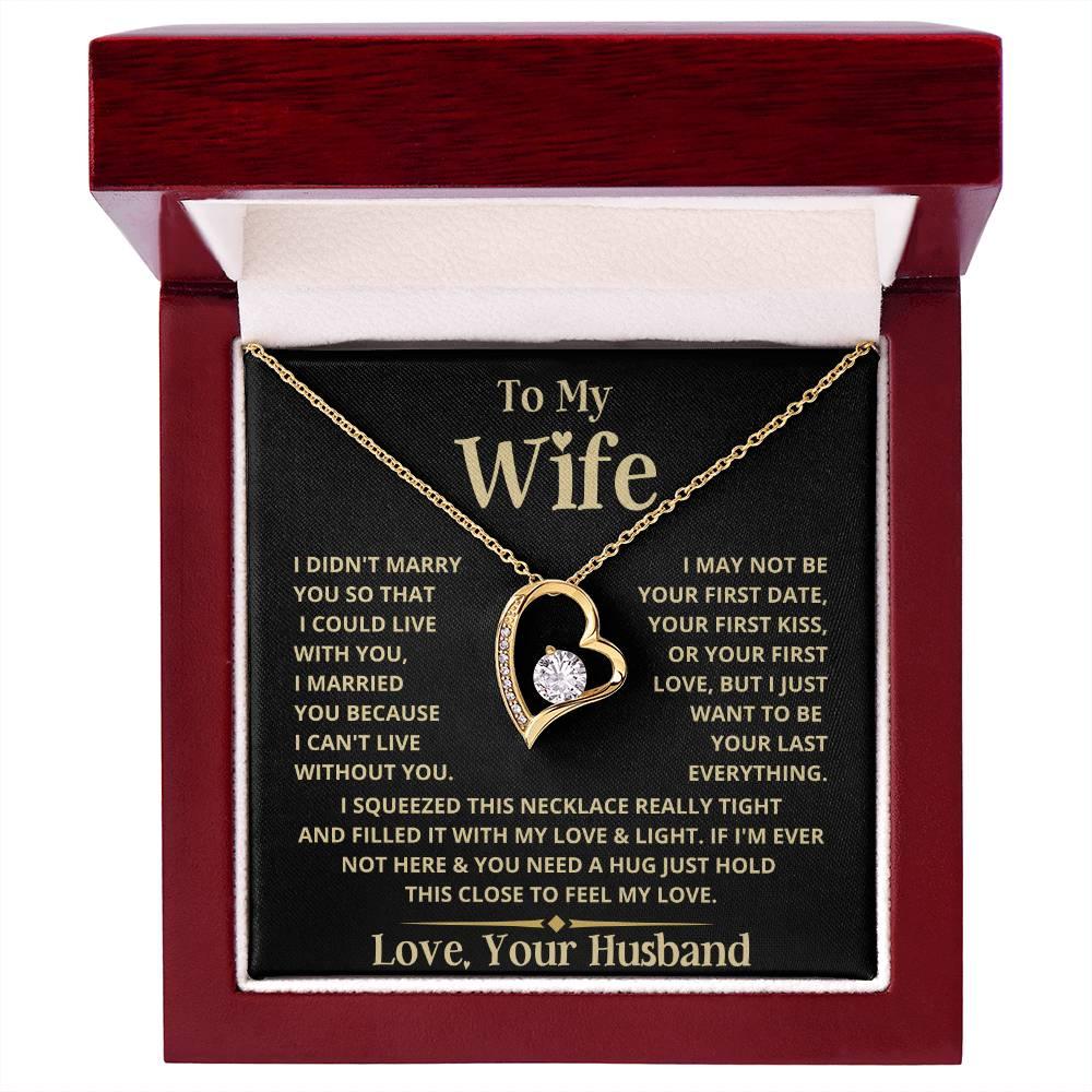 To My Wife | Heart Necklace