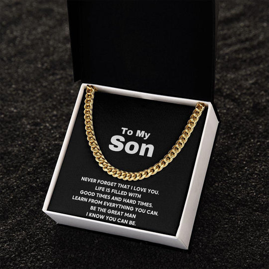 To My Son - I Love you