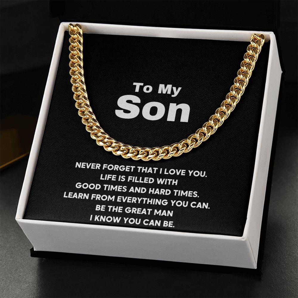 To My Son - I Love you