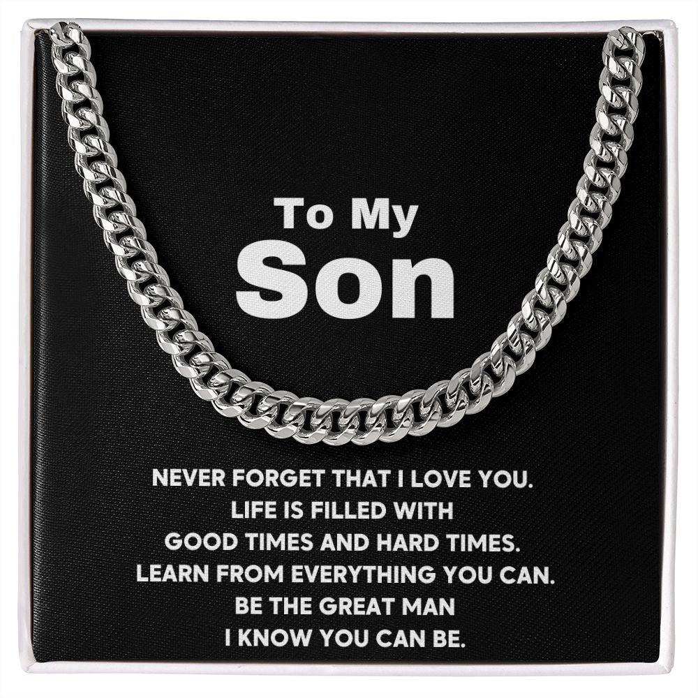 To My Son - I Love you