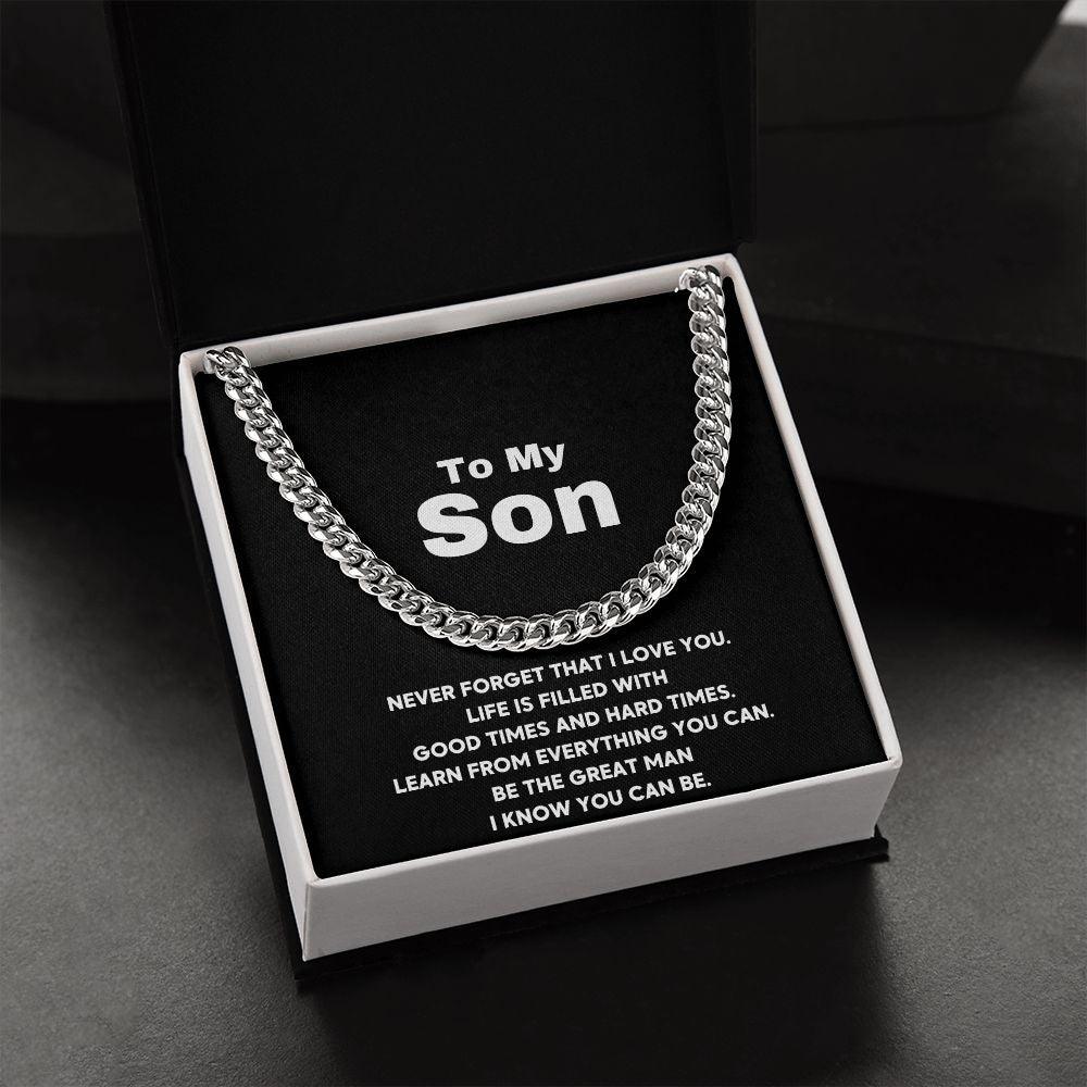 To My Son - I Love you