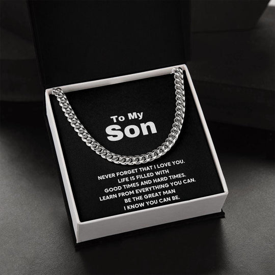 To My Son - I Love you
