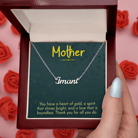 The Heart of Our Family – Infinity Necklace for Mother
