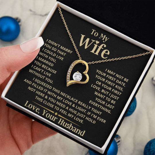 To My Wife | Heart Necklace