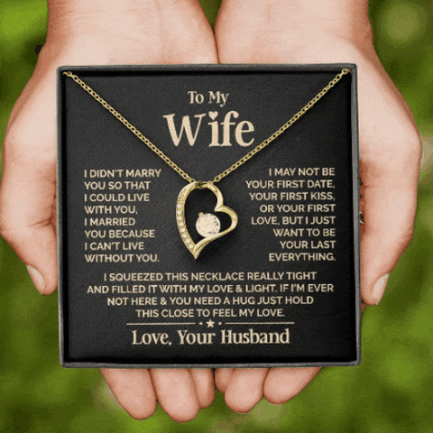 To My Wife | Heart Necklace