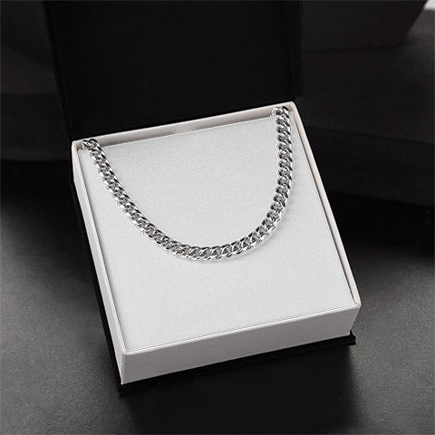 To My Son - Cuban Link Chain
